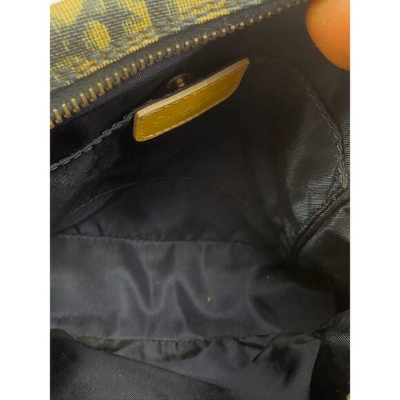 Christian Dior Diorissimo Crossbody Bag*Trotter Design in Blue and Cream trim - Picture 15 of 15
